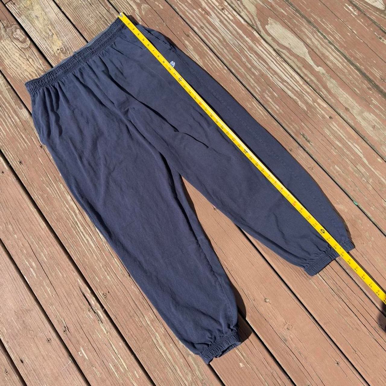 1980s Champion Navy Baggy Sweatpants - Thumbnail 5