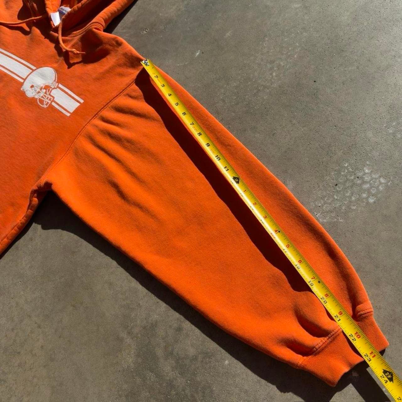 Ultra Rare Early 2000s Reebok Cleveland Browns Heavyweight Hoodie - NFL HOLY GRAIL - Thumbnail 7