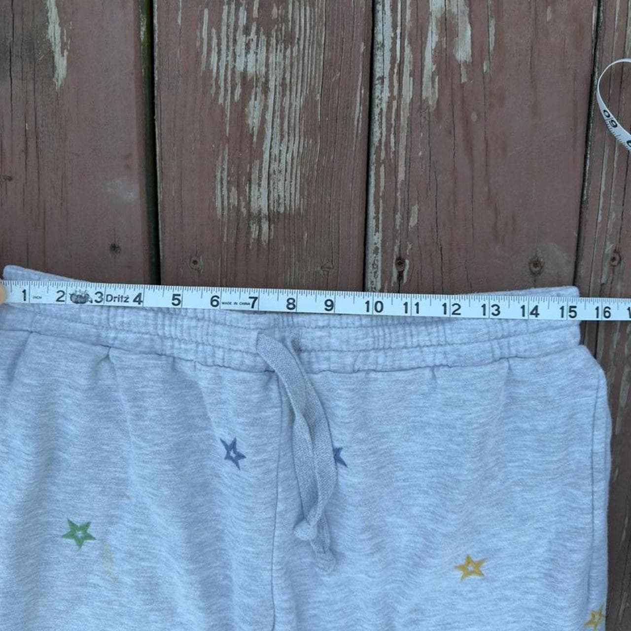 Rare Early 2000s Star Embroidered Grey Sweatpants - Thumbnail 5
