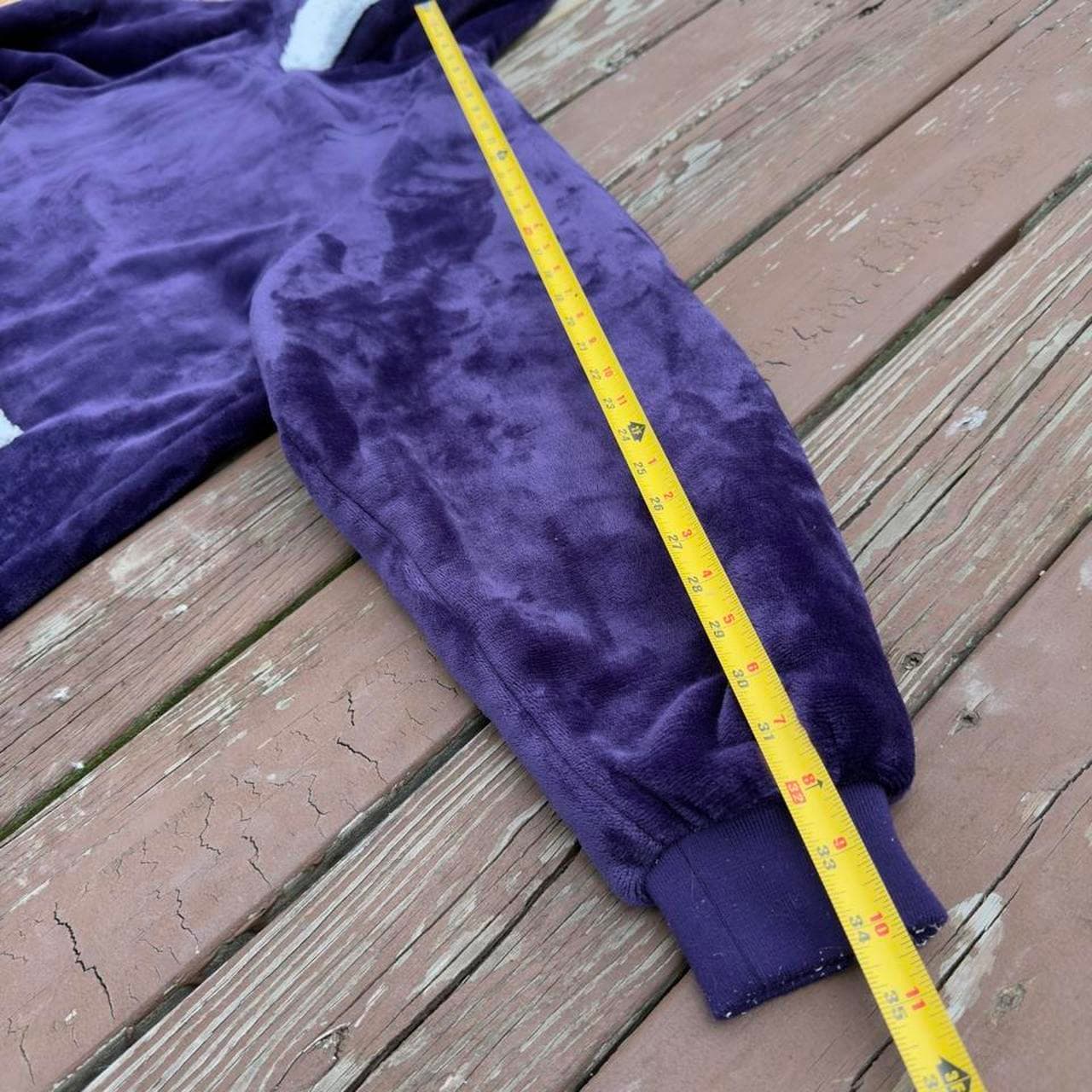 Heavyweight Purple Oversized Blanket Hoodie Comfy Snuggie - Y2K GRAIL - Thumbnail 6