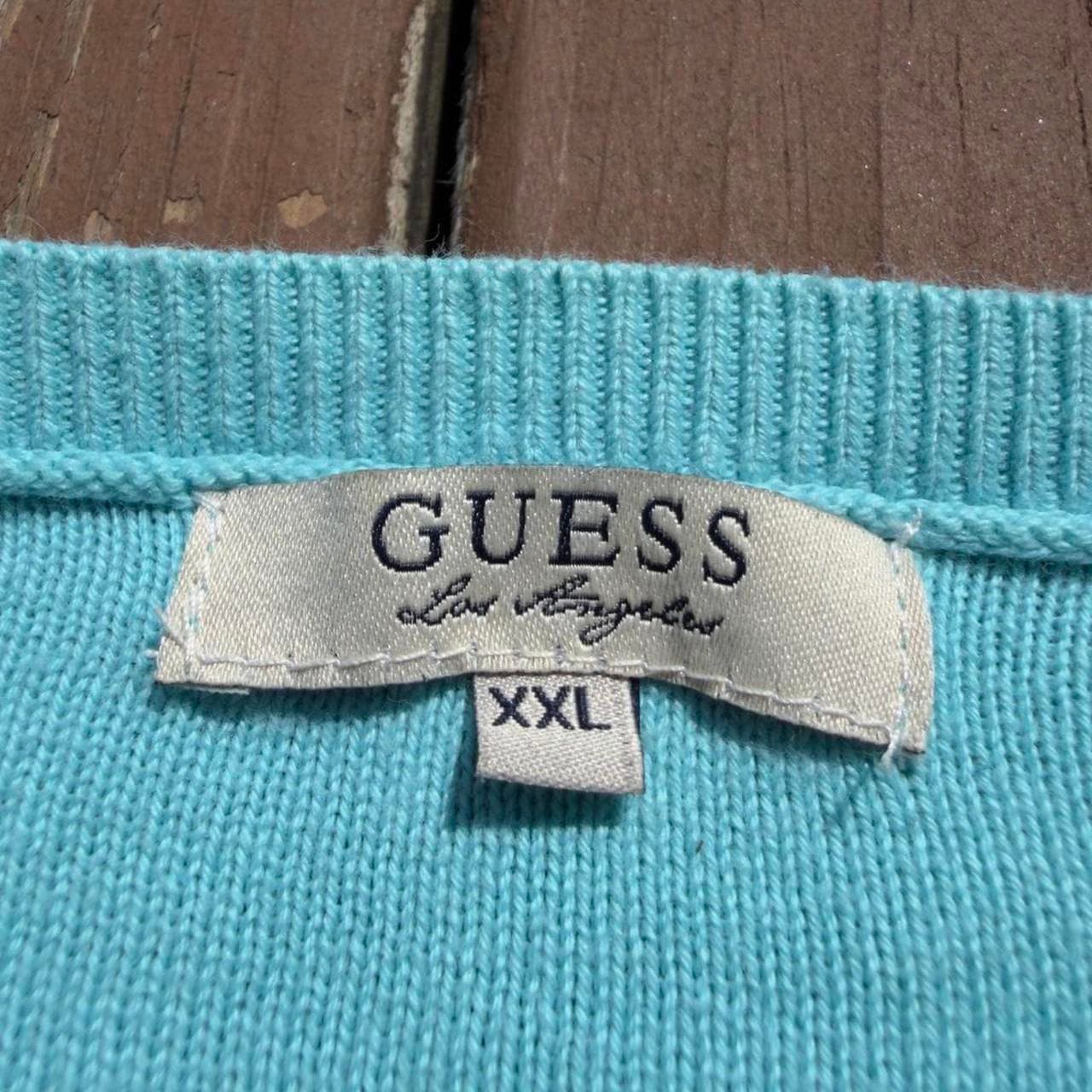 SUPER RARE EARLY 2000s GUESS LOS ANGELES SWEATER - Y2K GRAIL - Thumbnail 4