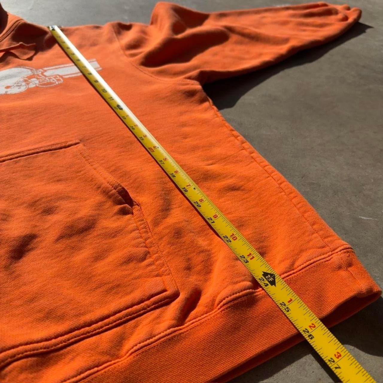 Ultra Rare Early 2000s Reebok Cleveland Browns Heavyweight Hoodie - NFL HOLY GRAIL - Thumbnail 8