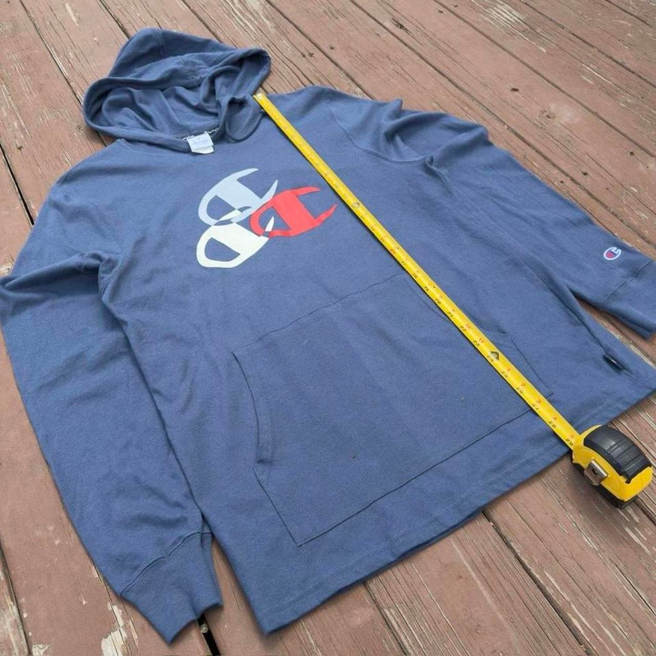 Rare Early 2000s Champion Grail Triple C Hoodie - Thumbnail 5