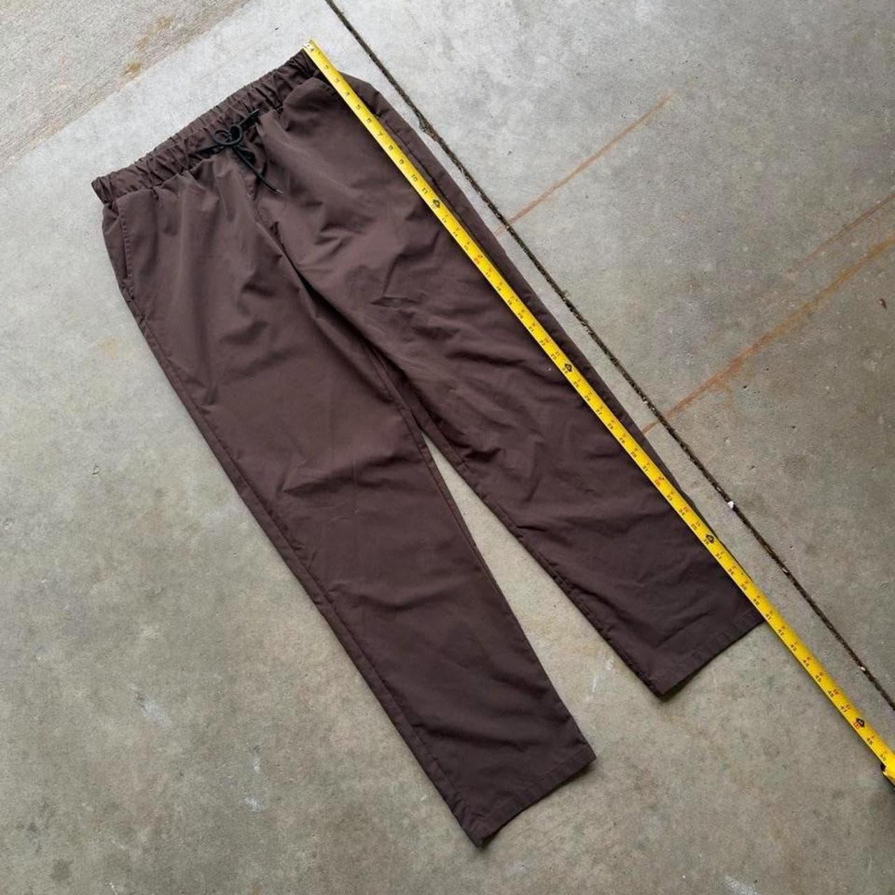 Super Rare Early 2000s Grail Brown Track Pants - Thumbnail 5