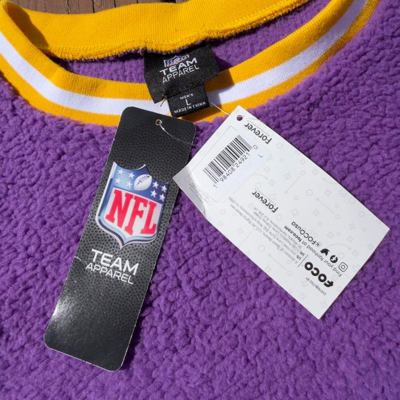 Super Rare Early 2000s Minnesota Vikings Sweatshirt - Y2K GRAIL - Thumbnail 3