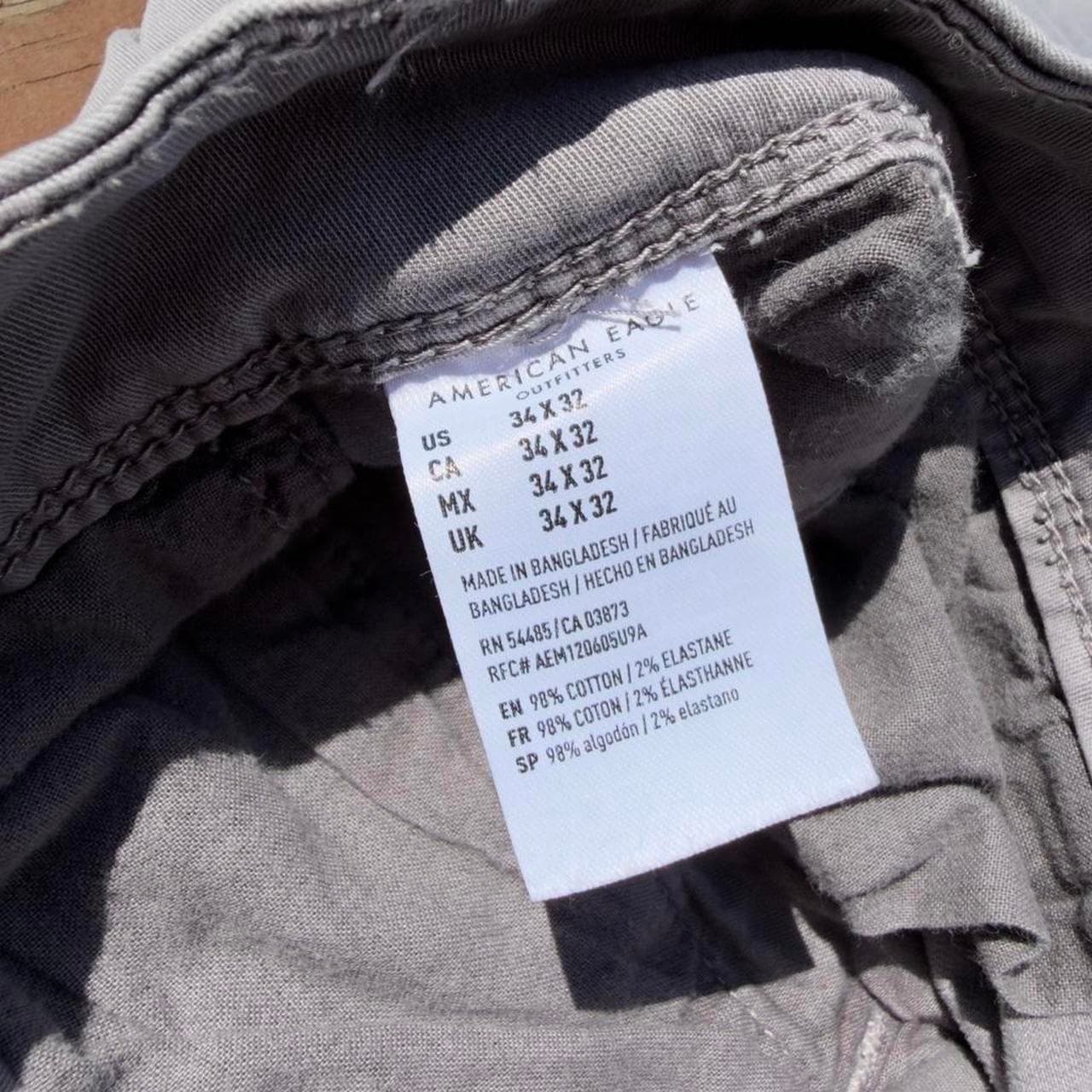 Super Rare Early 2000s American Eagle Jeans 34x32 - Y2K Grail Vintage Fade - Thumbnail 5
