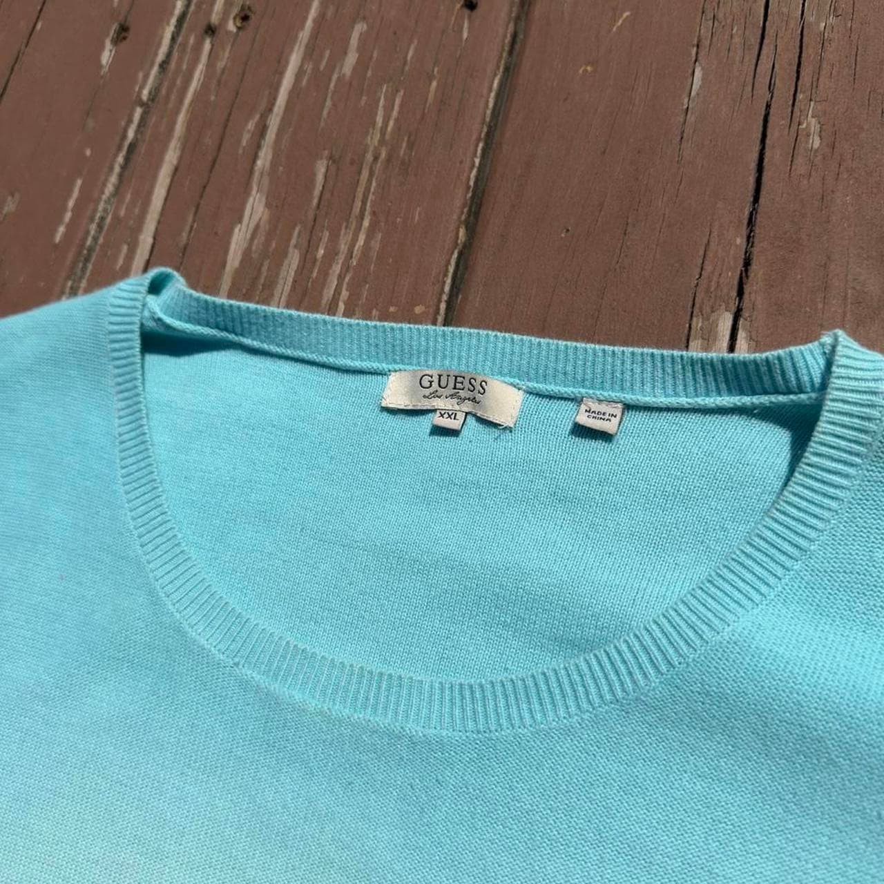 SUPER RARE EARLY 2000s GUESS LOS ANGELES SWEATER - Y2K GRAIL - Thumbnail 3