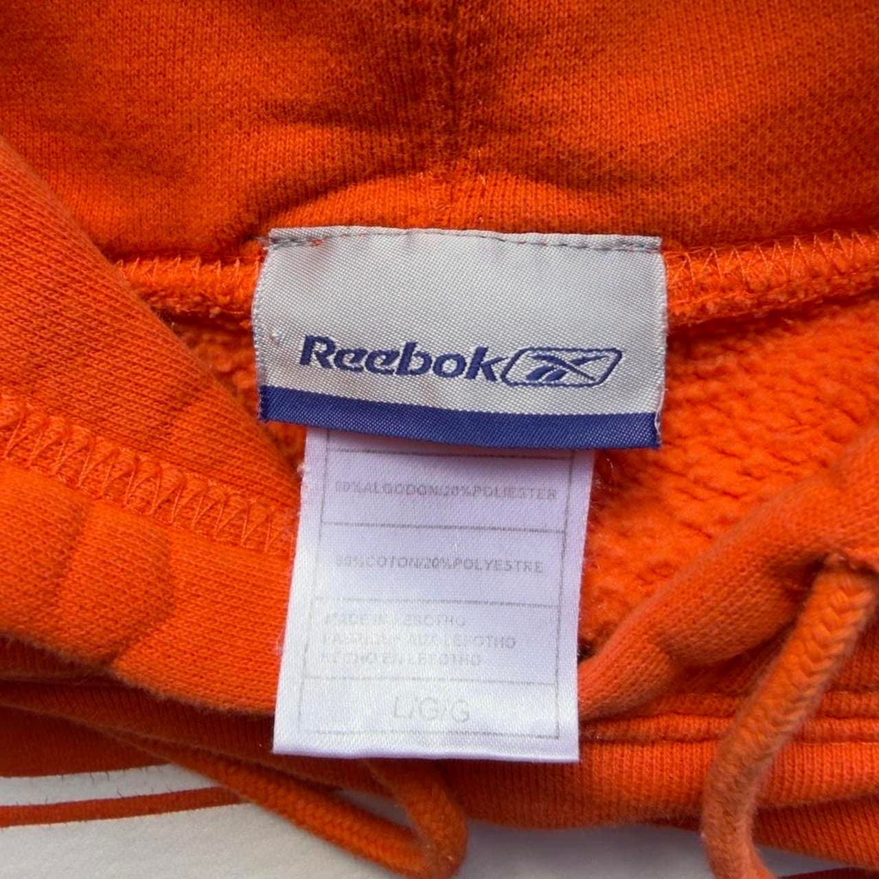 Ultra Rare Early 2000s Reebok Cleveland Browns Heavyweight Hoodie - NFL HOLY GRAIL - Thumbnail 3