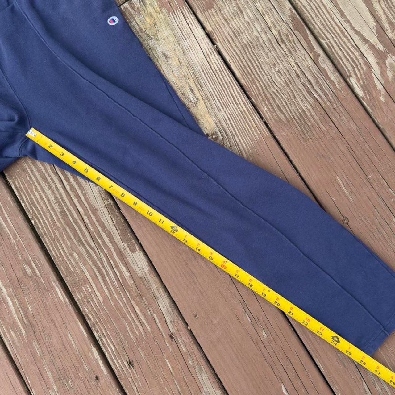 Rare Vintage Y2K Grail Champion Sweatpants w/ Embroidered Retro Logo - Thumbnail 6