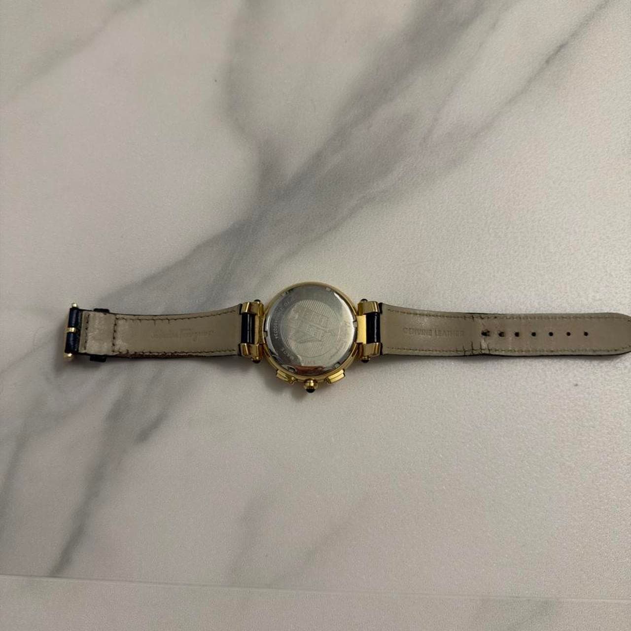 Salvatore Ferragamo Idillio Chronograph Watch - Gold & Blue SFYQ00220 - Thumbnail 5
