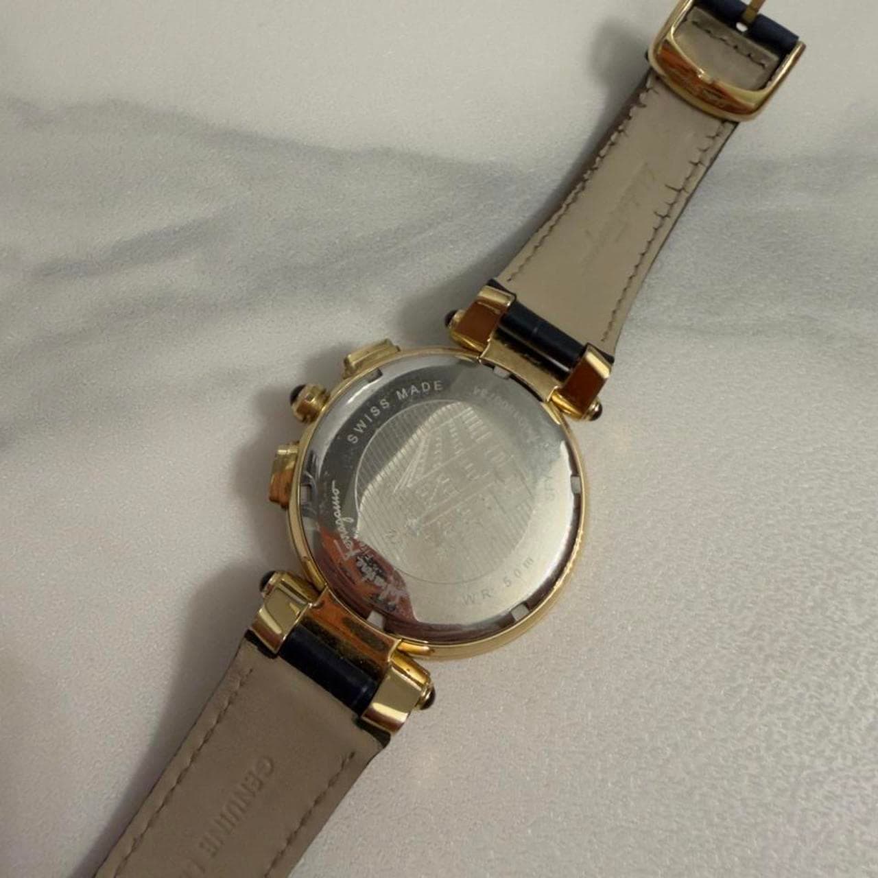 Salvatore Ferragamo Idillio Chronograph Watch - Gold & Blue SFYQ00220 - Thumbnail 7