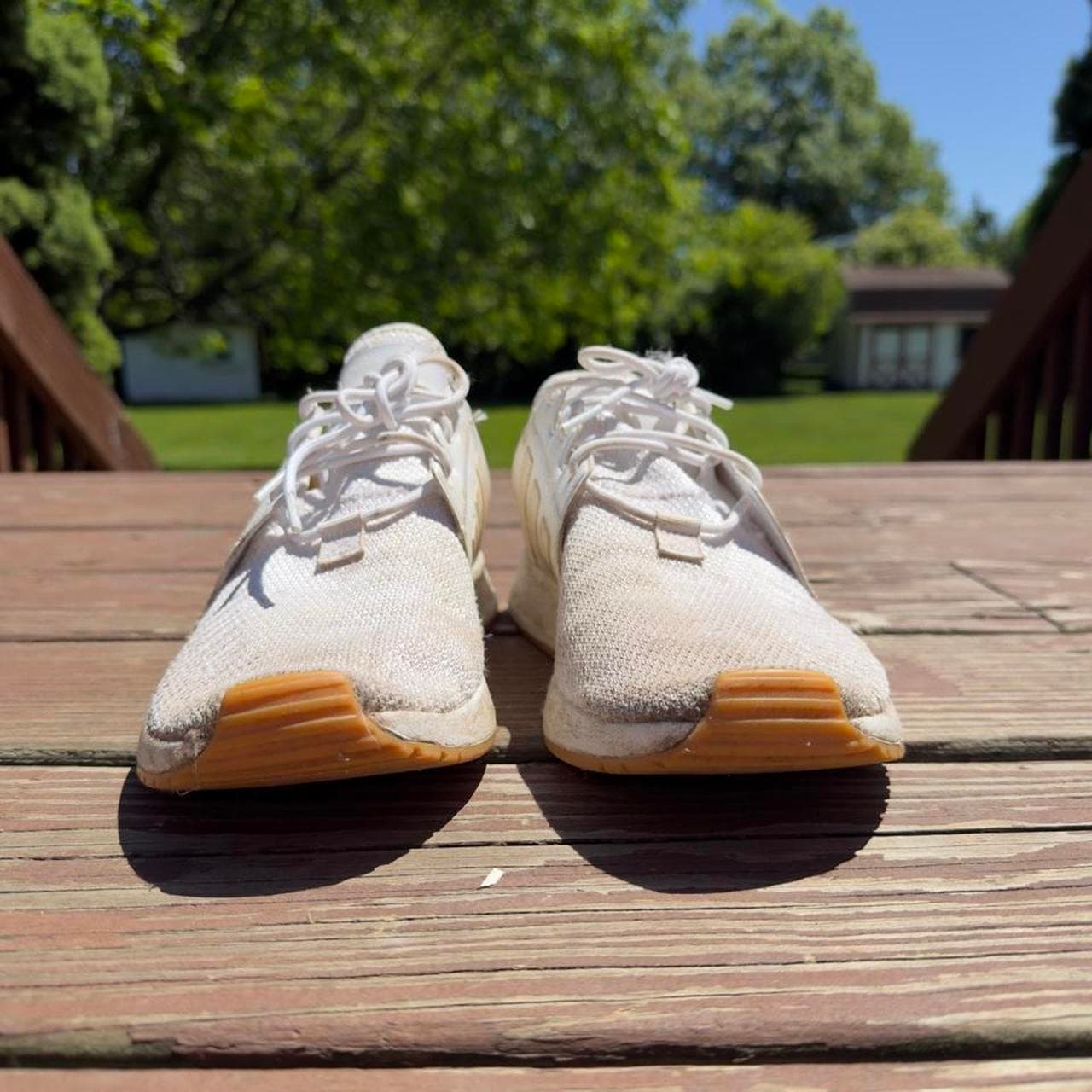 Rare Early 2000s Grail Adidas ZX White Mesh Sneakers - Men’s Size 10 - Thumbnail 2