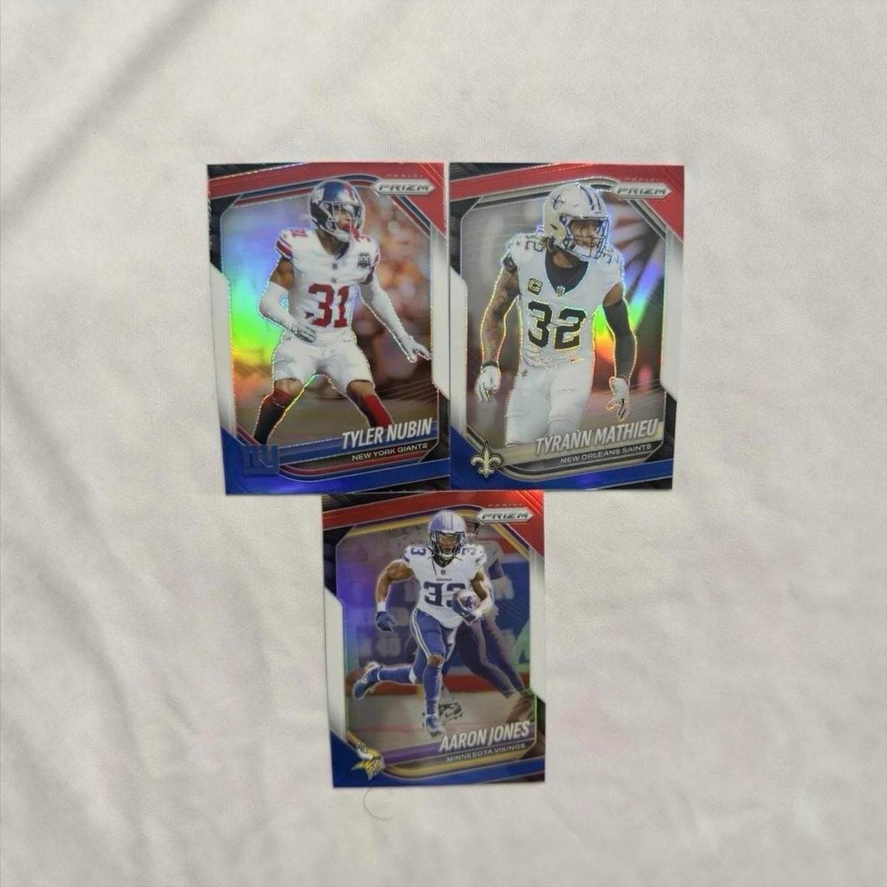 RARE NFL PRIZM Z15 COMPLETE SET! Cam Ward Emergent Holy Grail RC + Brock Bowers Fireworks + George Pickens Cowboys + 12 More Bangers! - Thumbnail 5