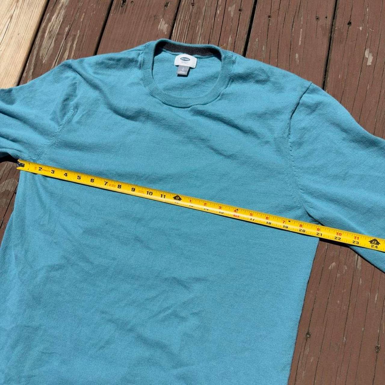 Rare Early 2000s Old Navy Grail Baby Blue Knit Sweater - Thumbnail 5