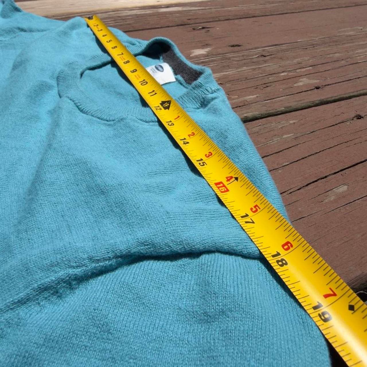 Rare Early 2000s Old Navy Grail Baby Blue Knit Sweater - Thumbnail 4