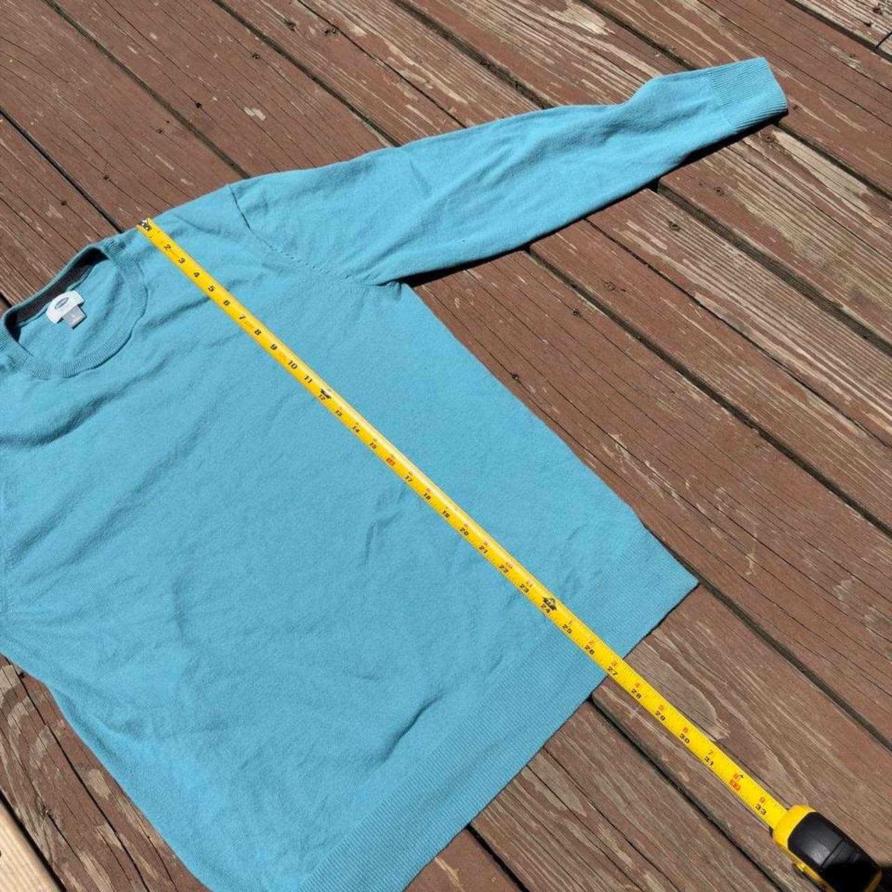 Rare Early 2000s Old Navy Grail Baby Blue Knit Sweater - Thumbnail 6