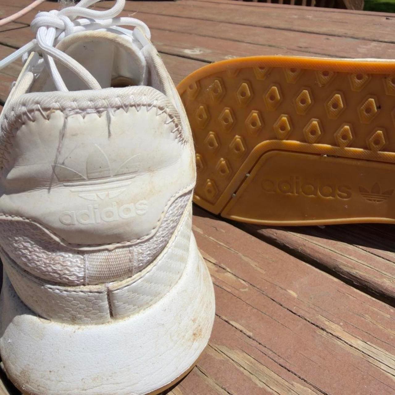Rare Early 2000s Grail Adidas ZX White Mesh Sneakers - Men’s Size 10 - Thumbnail 6