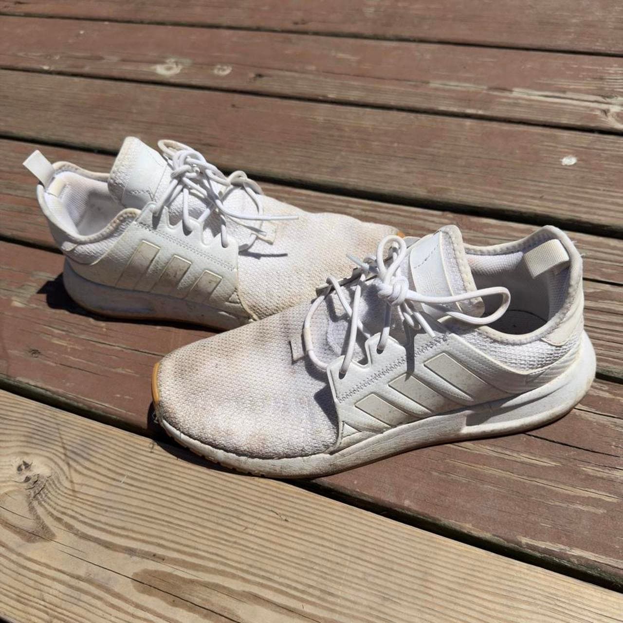 Rare Early 2000s Grail Adidas ZX White Mesh Sneakers - Men’s Size 10 - Thumbnail 7