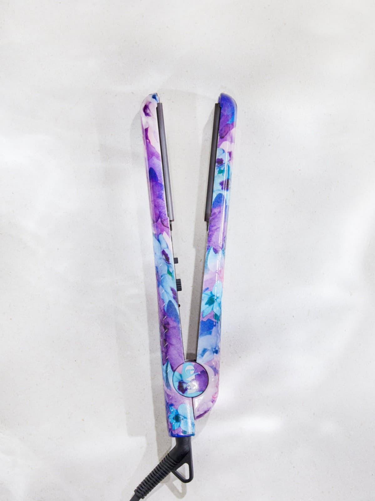 Eva NYC Healthy Heat Ceramic Styling Iron - 1.25" Flat Iron (Floral Frenzy)