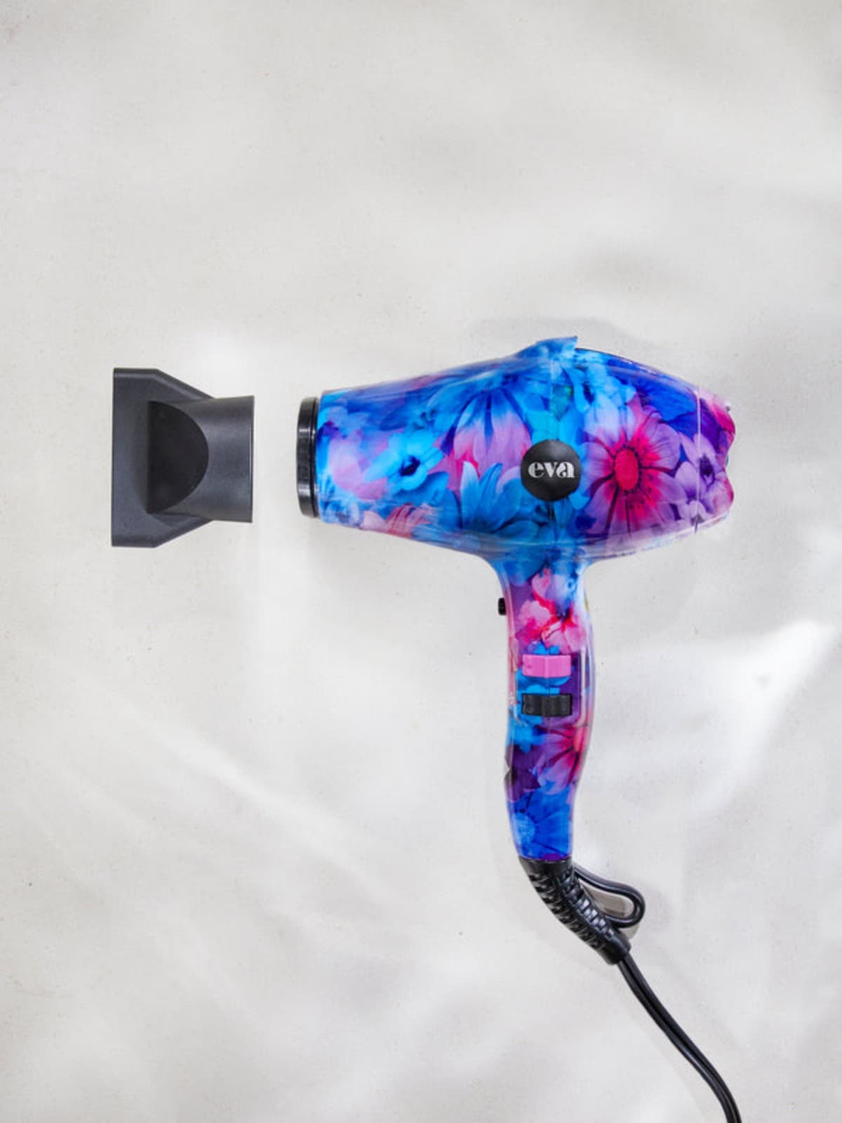 Eva NYC Healthy Heat Pro-Power Dryer - 1875W Hair Blow Dryer (Floral Frenzy) - Thumbnail 2
