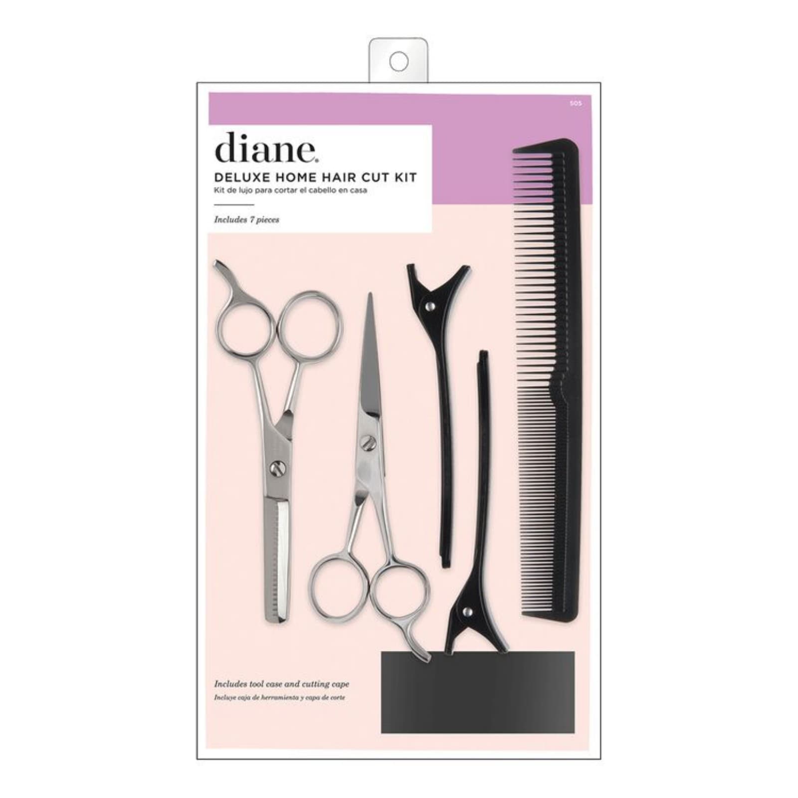 Diane Deluxe Home Hair Cut Kit - 7 Piece Set (New) - Thumbnail 2