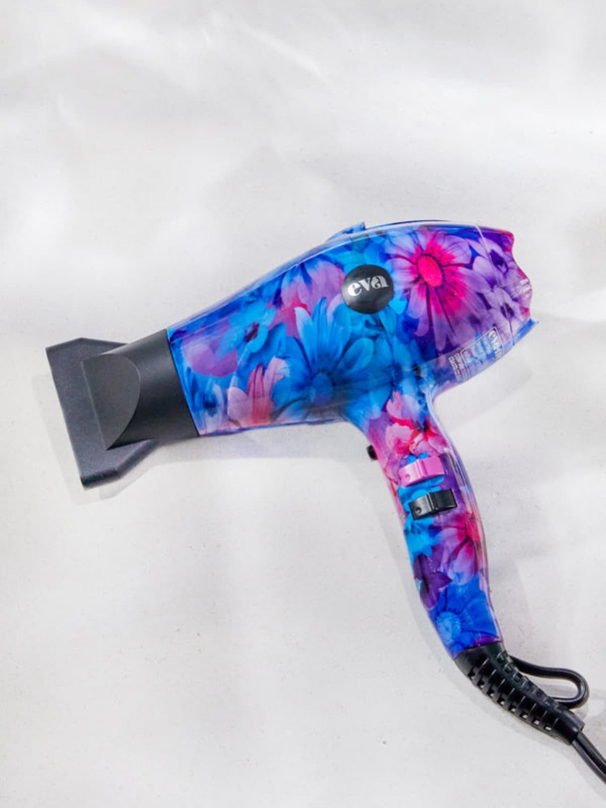 Eva NYC Healthy Heat Pro-Power Dryer - 1875W Hair Blow Dryer (Floral Frenzy)