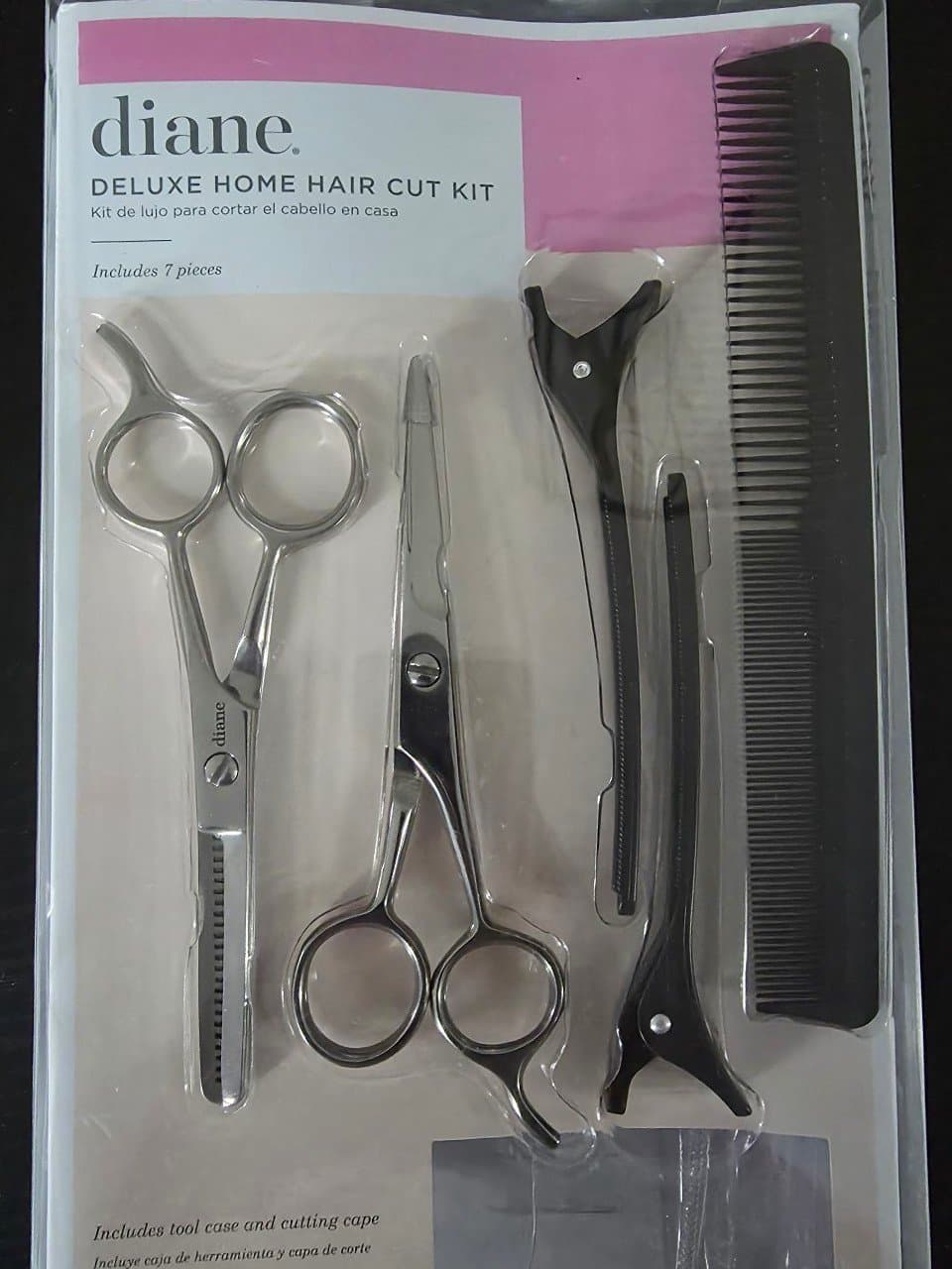 Diane Deluxe Home Hair Cut Kit - 7 Piece Set (New) - Thumbnail 4