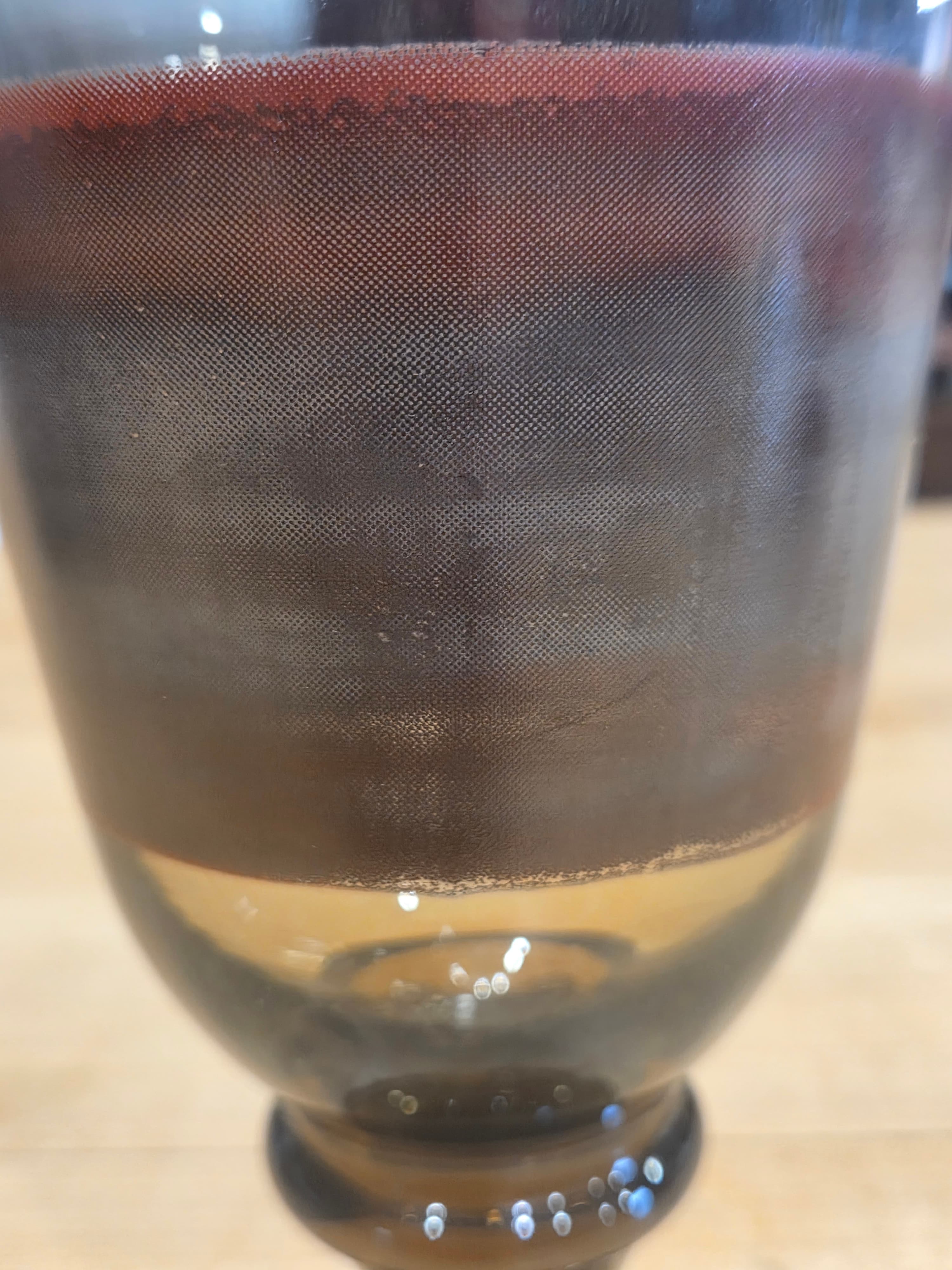Vintage Libbey Sango Nova Brown Ombre Striped Water Wine Goblets Set of 2 - Thumbnail 3