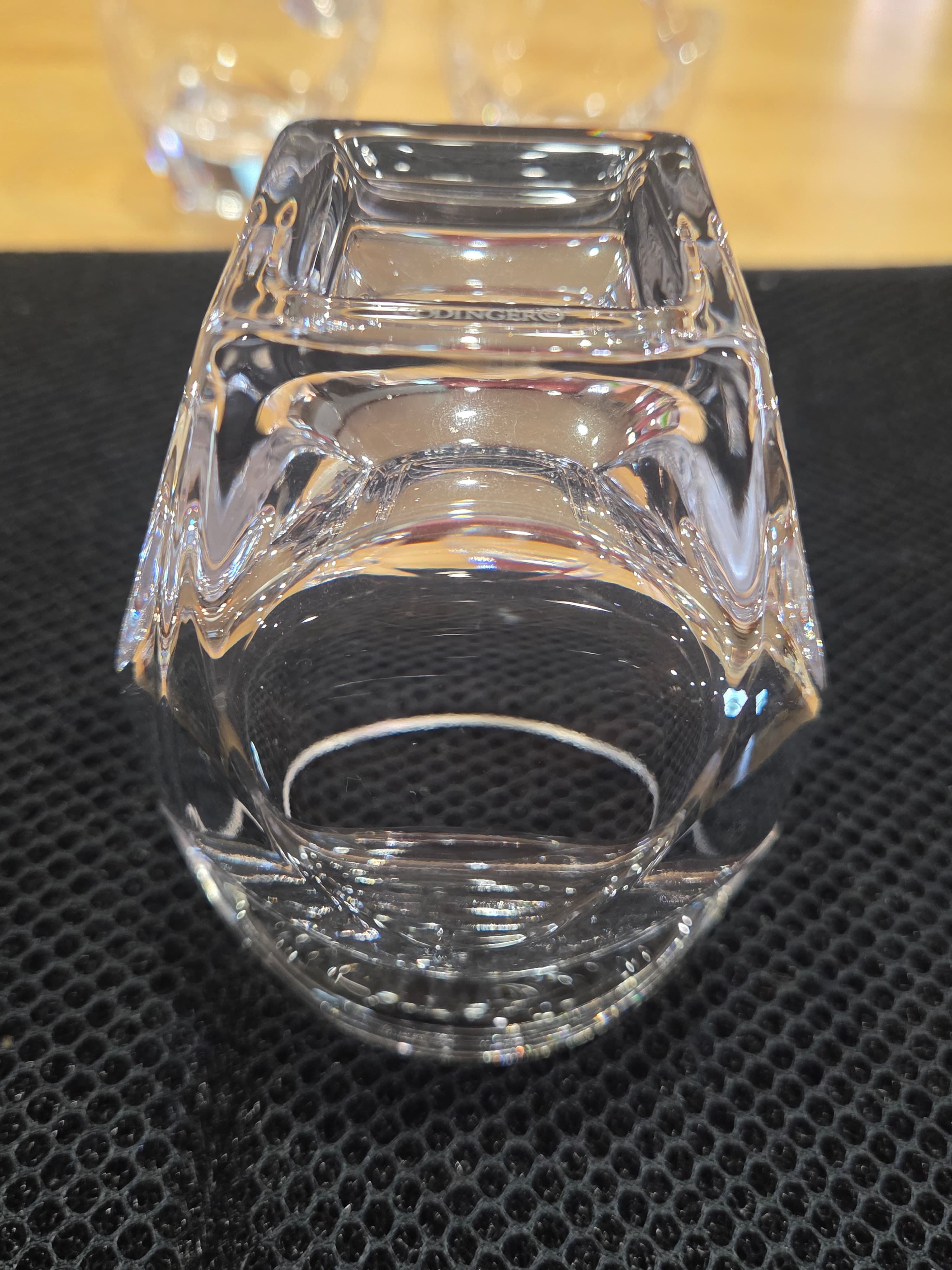 Set of 4 Godinger Arturo Cigar Double Old Fashioned Glasses - Thumbnail 3