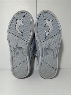 Guy Harvey Casual Denim Sneakers with Lace-Up Design Size 5.5 Women's - Thumbnail 4