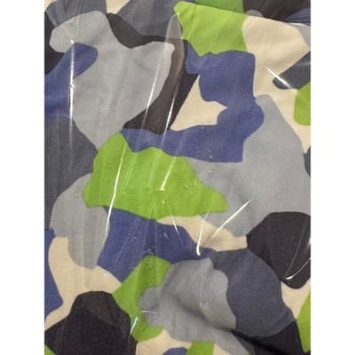 OFFLINE by Aerie Real Me 7/8 High Rise Crossover Leggings Blue Green Camo Large - Thumbnail 5