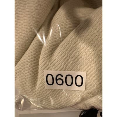 AE77 New York Mens Waffle Knit Thermal Long Sleeve Shirt Cream 1174-161 L NEW - Thumbnail 7