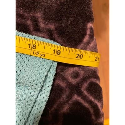 Avenue Leisure Womens Light Blue Mesh Glitter Hoodie Sweatshirt Size 14 16 - Thumbnail 6