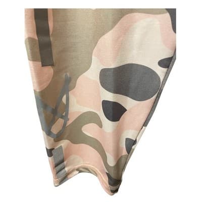 NWT MINKPINK MOVE Camo Survivor Leggings Pink Grey Activewear Size L - Thumbnail 2