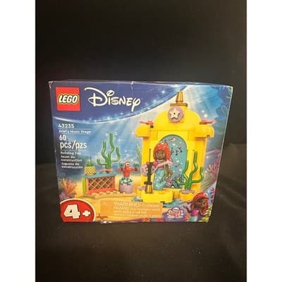LEGO Disney Ariel's Music Stage 43235 The Little Mermaid Set 60 Pieces New - Thumbnail 2
