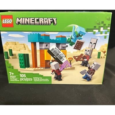 LEGO Minecraft The Illager Desert Patrol 21267 Building Toy Set 105 Pieces NEW - Thumbnail 2