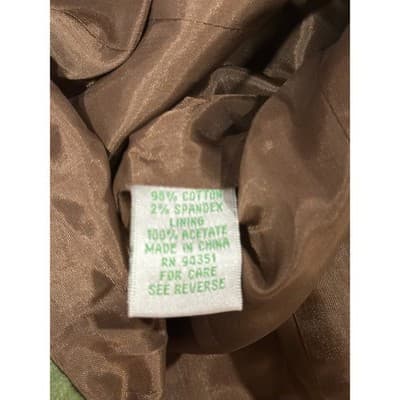 JADE MELODY TAM Green Corduroy Blazer Jacket Button Front Women's Size 8 - Thumbnail 4