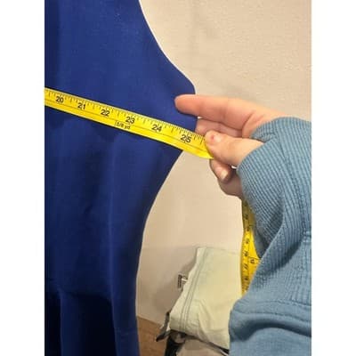 Eliza J Royal Blue Cap Sleeve Fit Flare Dress Size 20W - Thumbnail 3