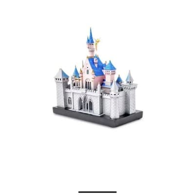 Disneyland Sleeping Beauty Castle Figurine 100th Anniversary Collectible NIB - Thumbnail 2