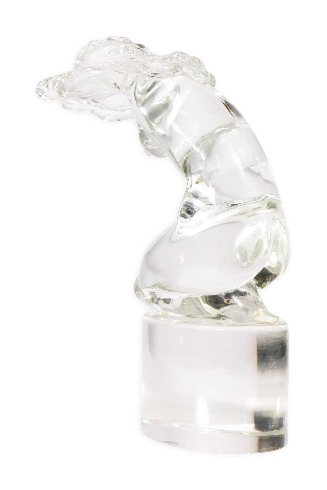 Loredano Rosin (1936-1992) Untiled (Female Figurative Nude) Signed Glass Modern - Thumbnail 3