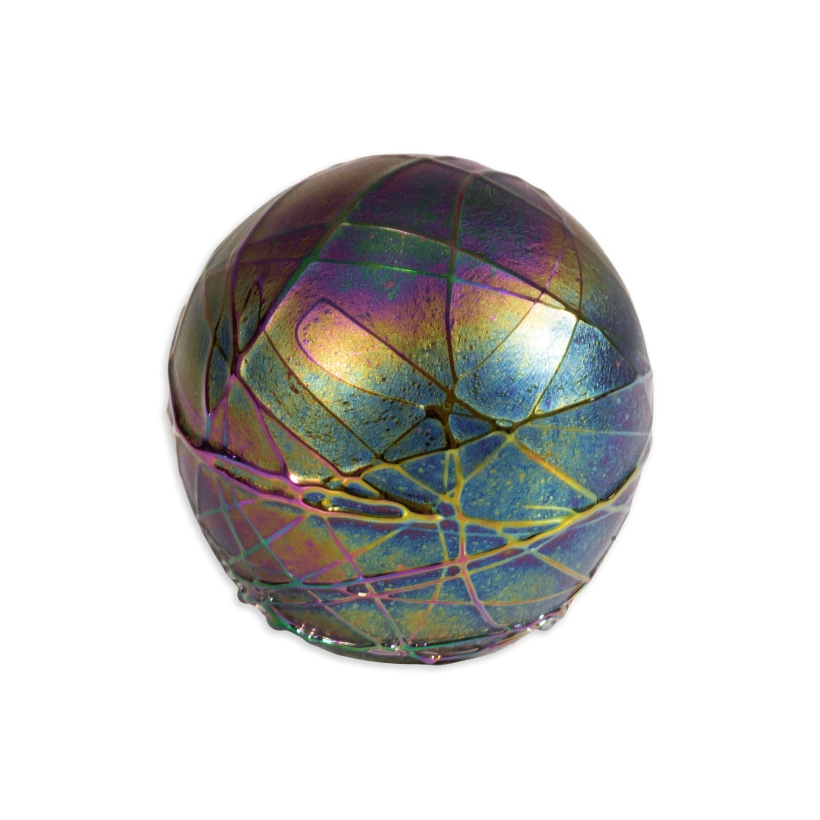Murano Glass Set of 3 Paperweights Mid-20th Century Modernist Glass Sculpture - Thumbnail 4