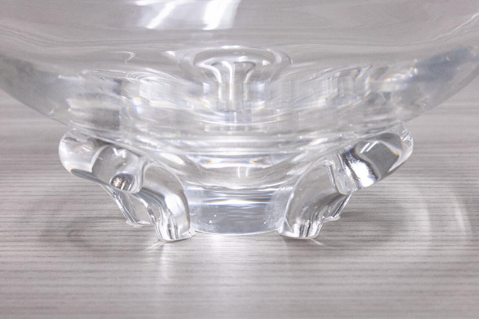 Donald Pollard for Steuben 8059 Trillium Floret Crystal Bowl Contemporary Modern - Thumbnail 3