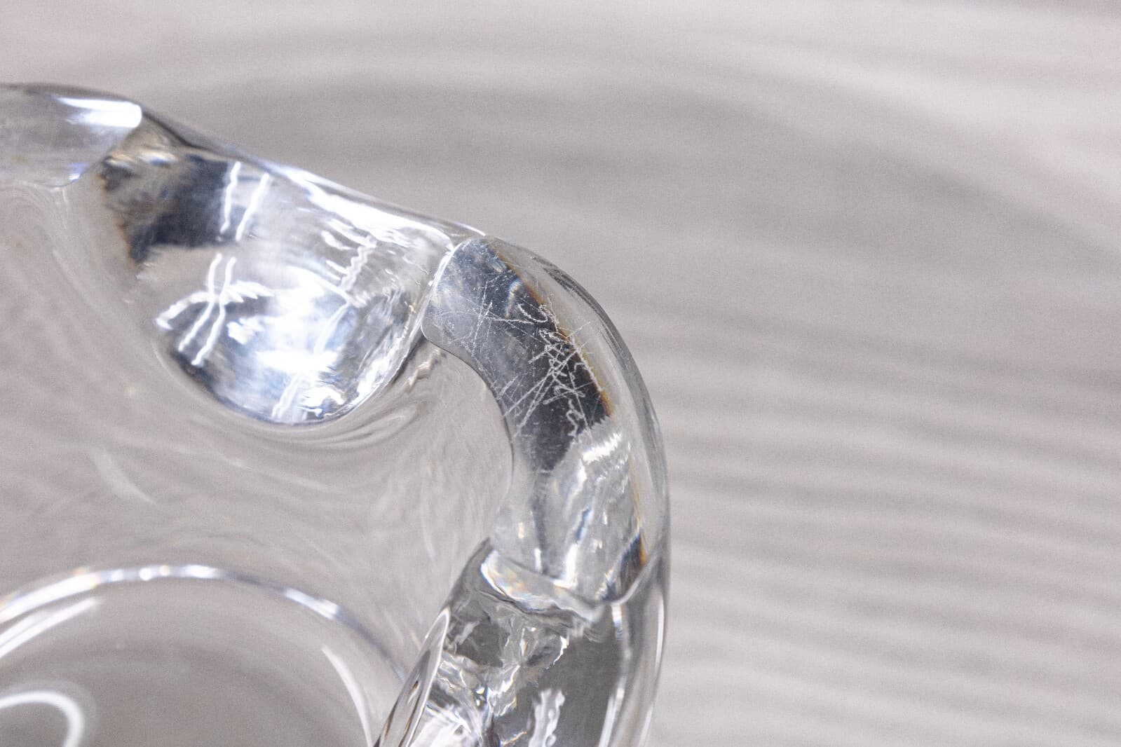 George Thompson for Steuben 1953 8063 Rippled Base Bowl Contemporary Modern - Thumbnail 6
