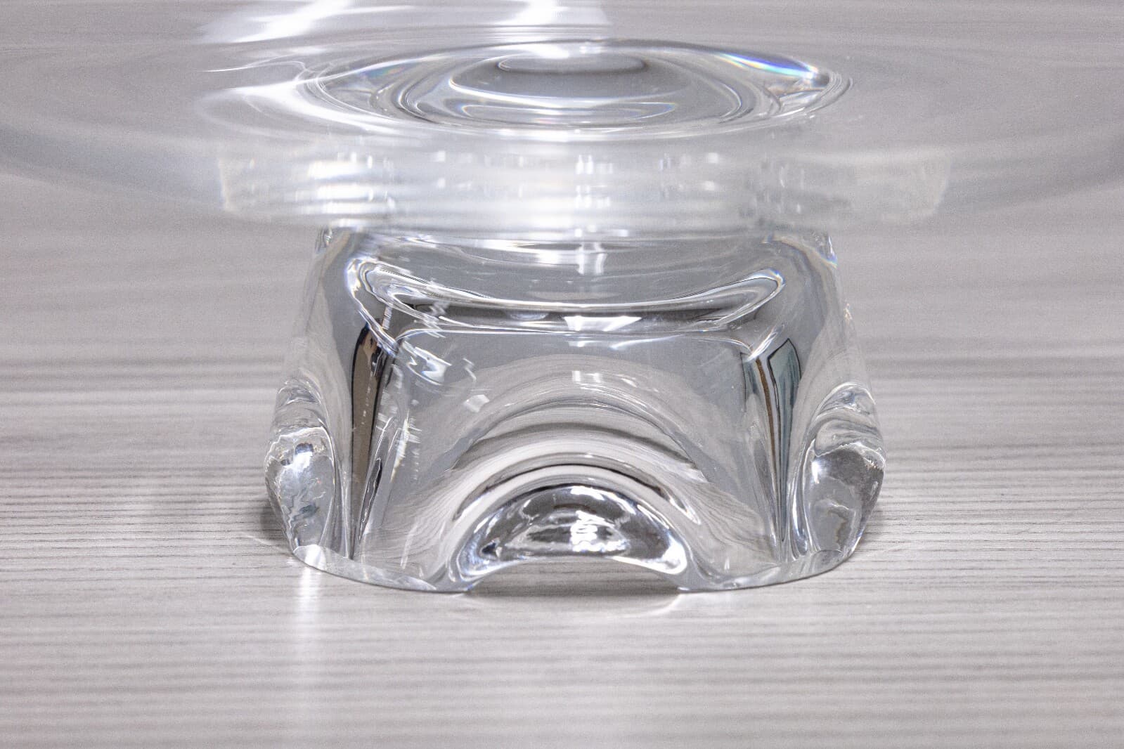 George Thompson for Steuben 1953 8063 Rippled Base Bowl Contemporary Modern - Thumbnail 4