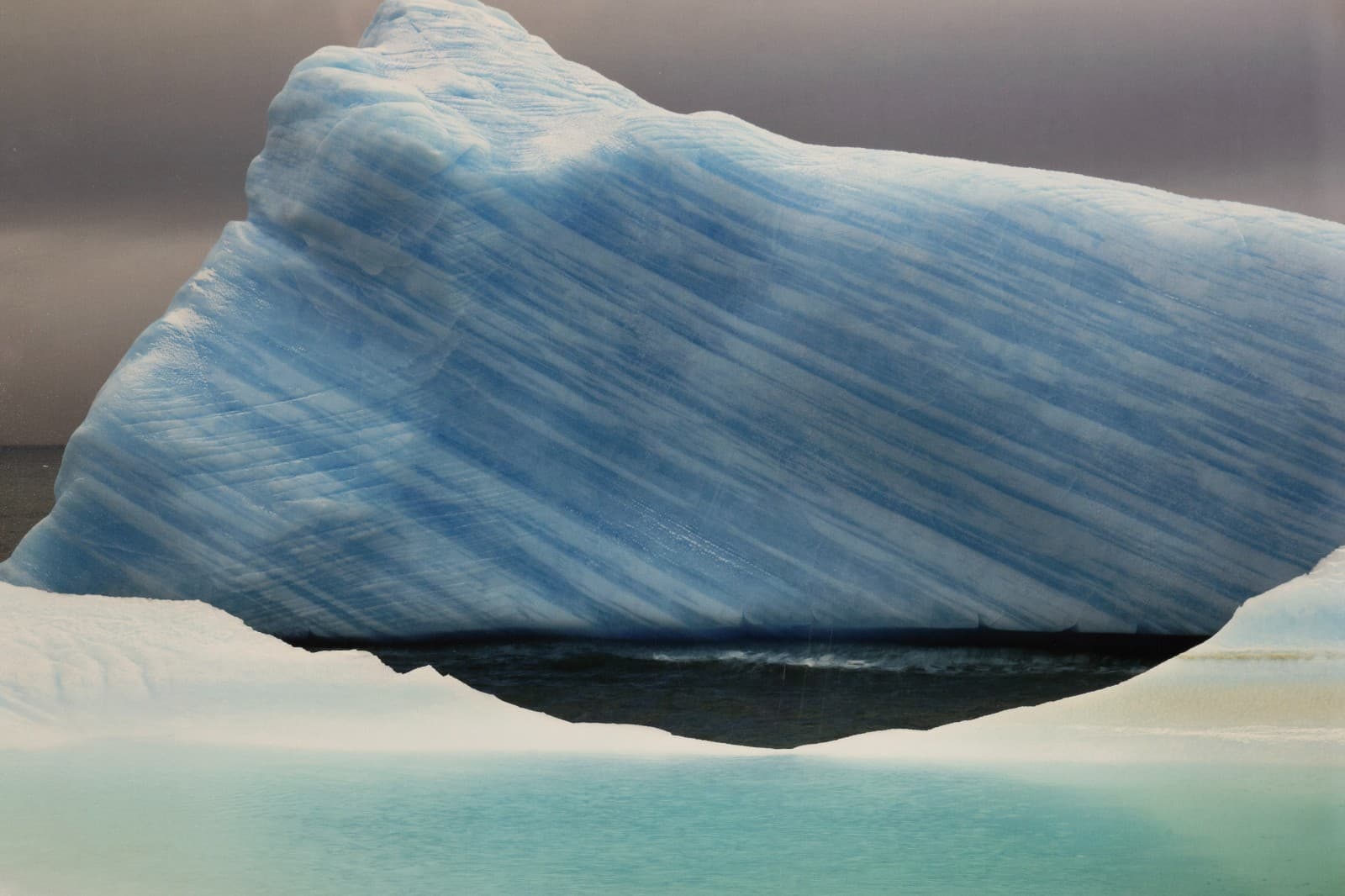 Jody Forster Peppermint Iceberg Antarctica 1992/1999 Signed Fujicolor Print #30 - Thumbnail 3