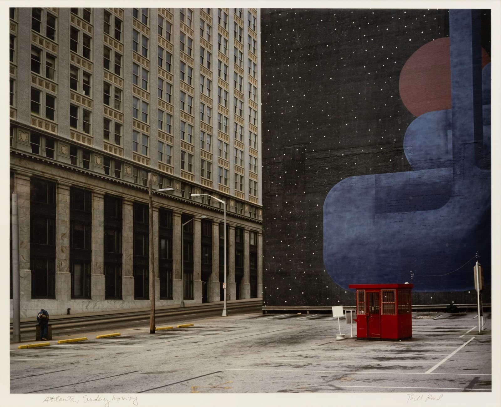 Bill Head Atlanta Sunday Morning Signed Contemporary Color Photography Print - Thumbnail 2