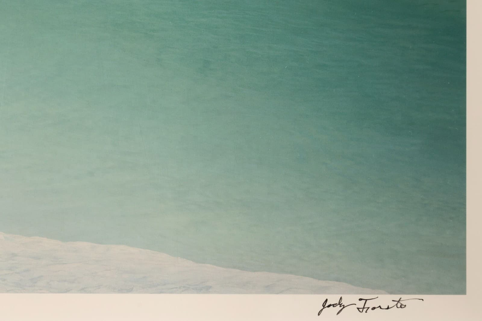 Jody Forster Peppermint Iceberg Antarctica 1992/1999 Signed Fujicolor Print #30 - Thumbnail 4