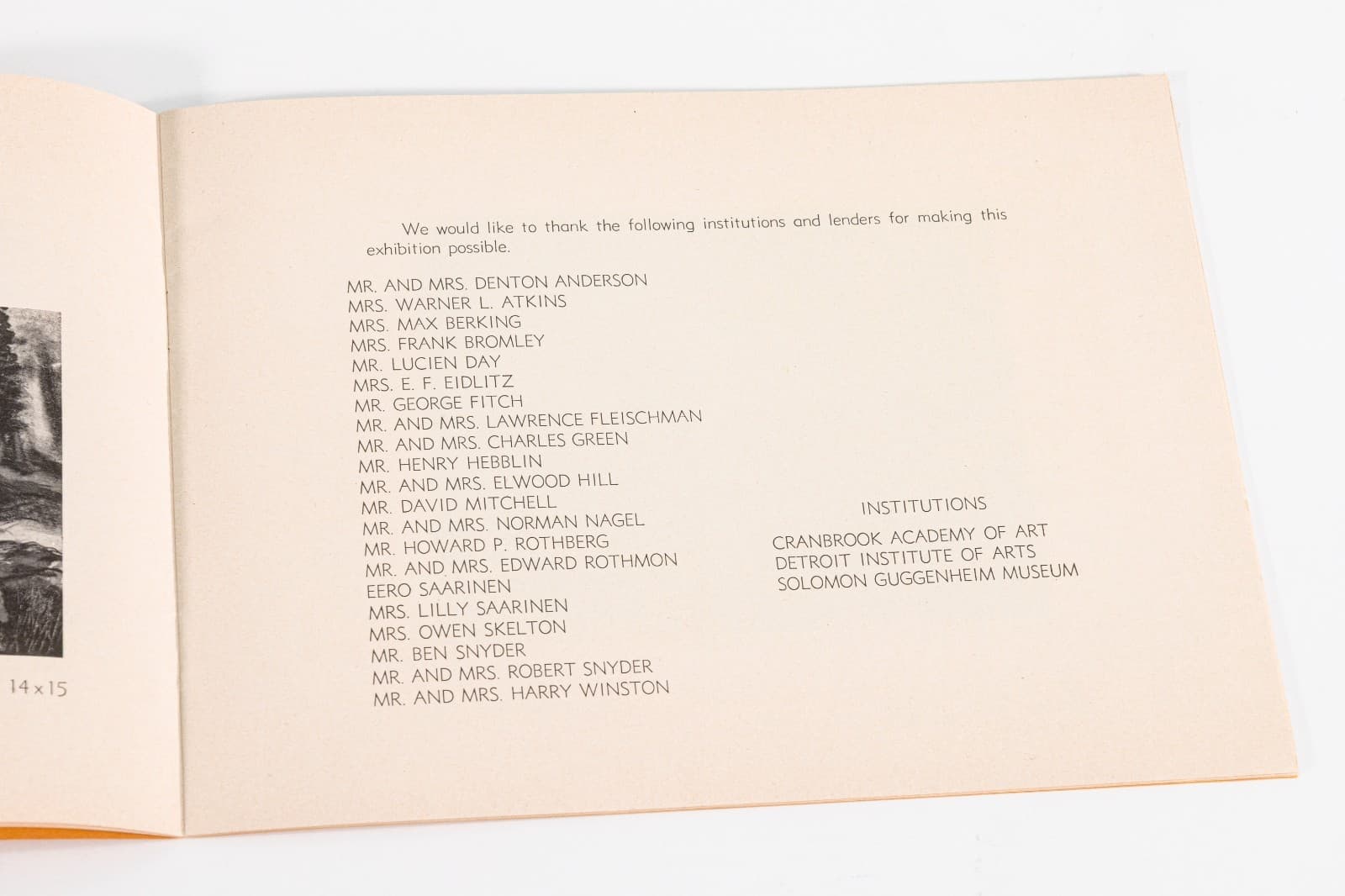 Wallace Mitchell - Exhibition Booklets (Set of 2), University of Minnesota, 1964 - Thumbnail 3