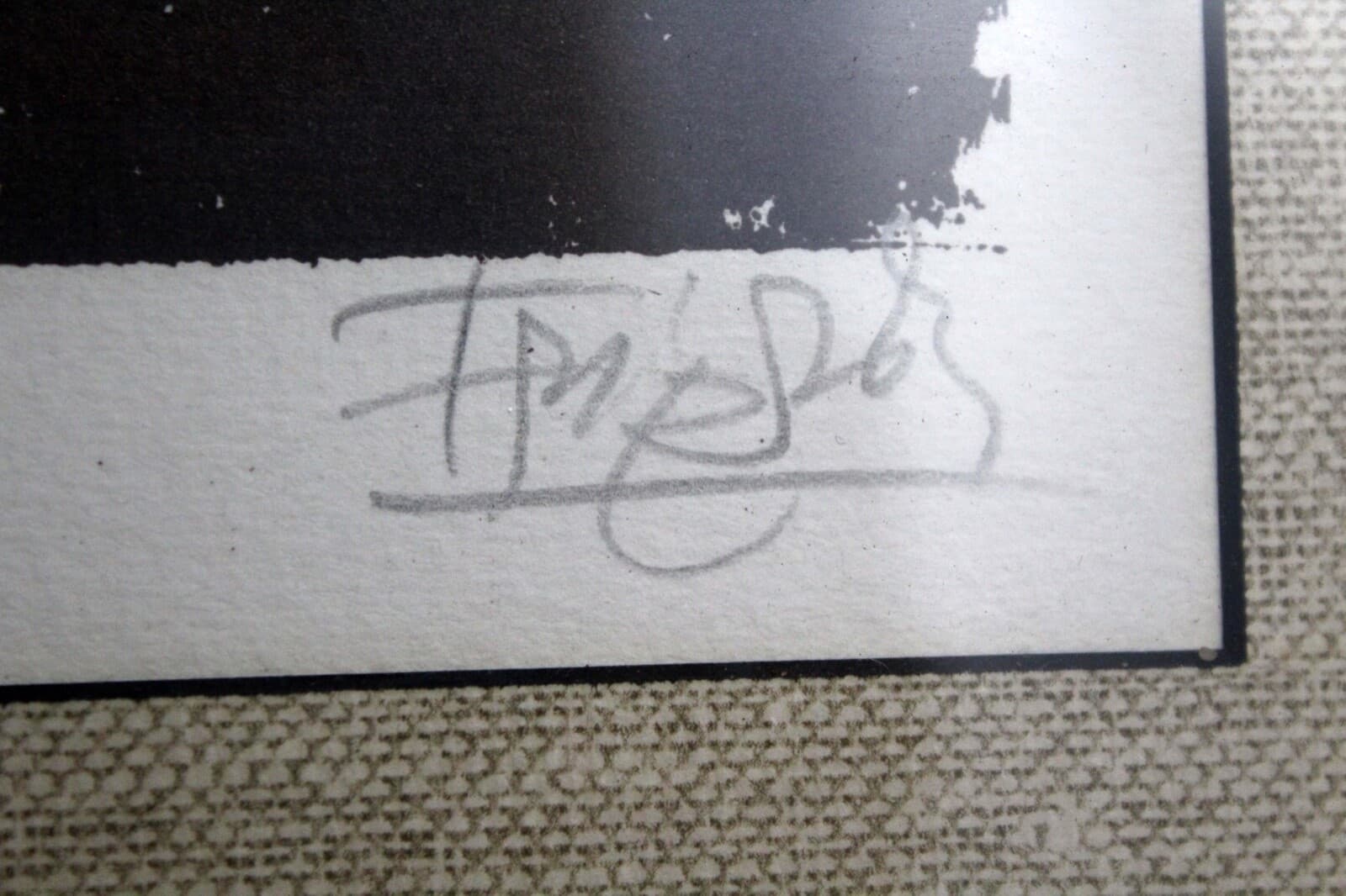 Johnny Friedlaender Haarlem 251/350 Signed Original Lithograph 1976 Framed - Thumbnail 9