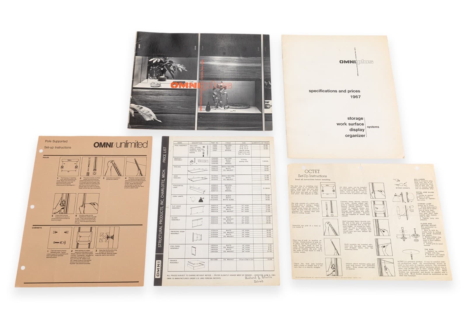 1960s OMNI Plus Modular Storage System Booklets + Price Lists (1967) - Thumbnail 9